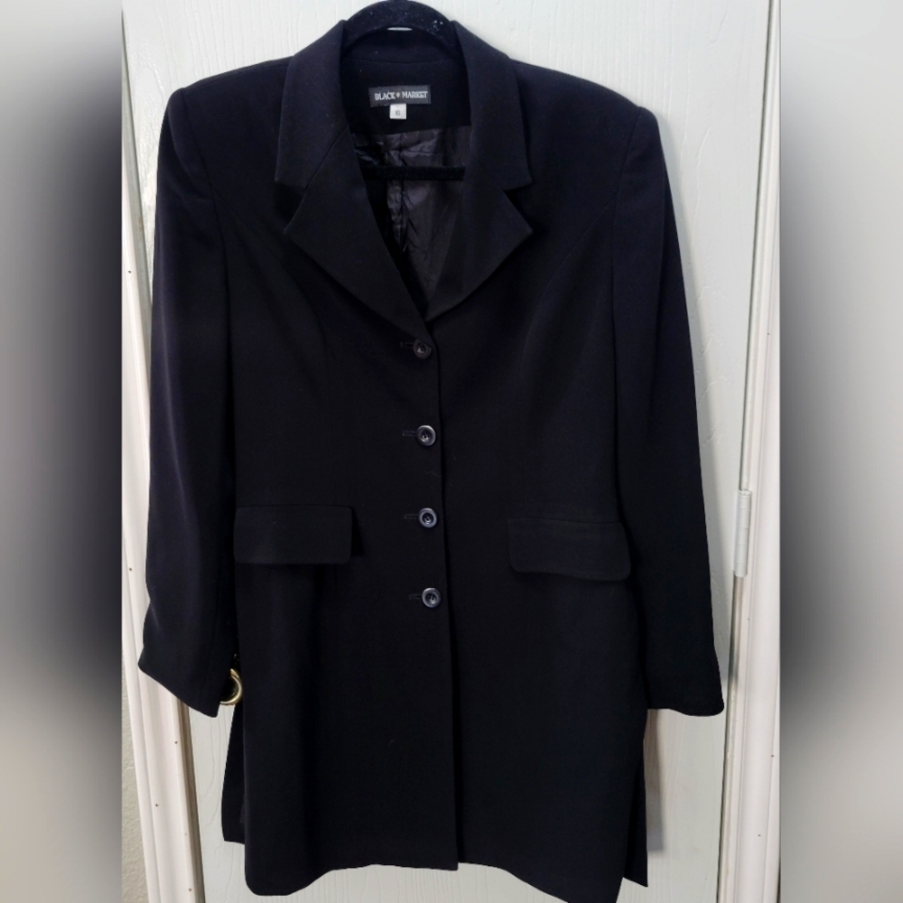 Black market  long Blazer preowned size 6